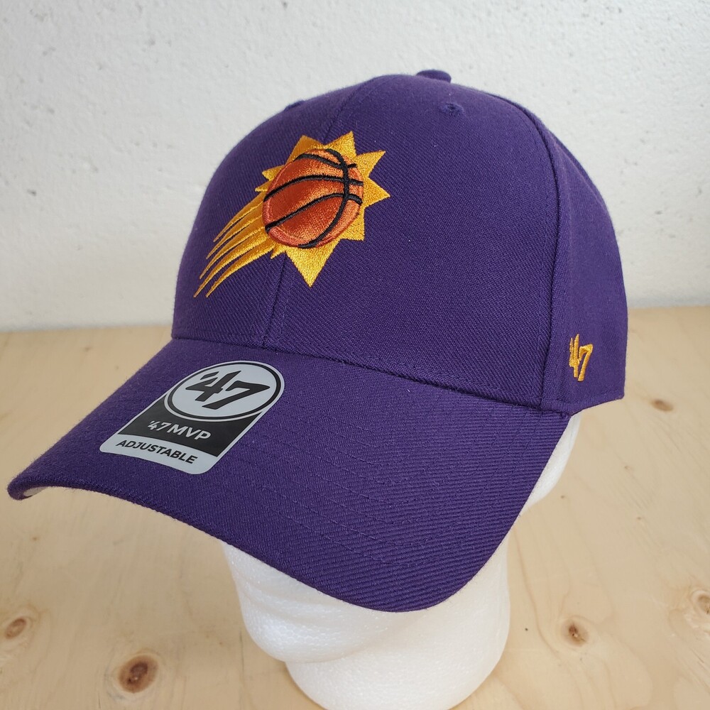Pheonix Suns Cap '47 Brand MVP Adjustable Purple Wool Hat NBA Basketball OSFA